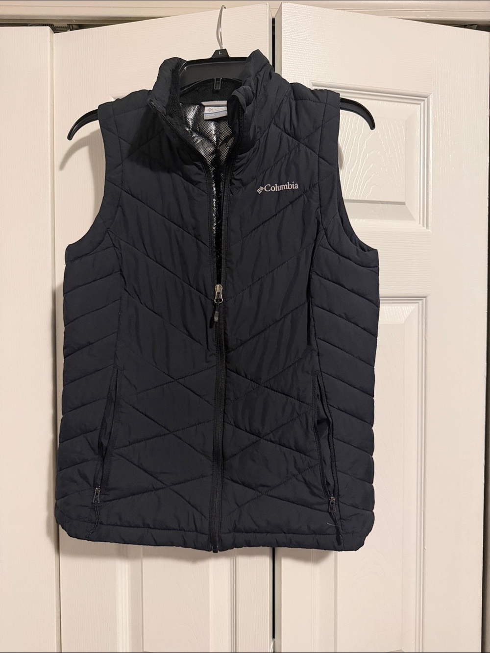 Columbia Navy Quilted Insulated Vest